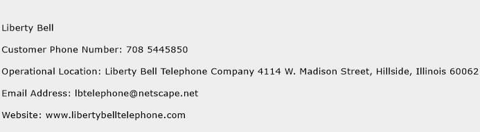 Liberty Bell Contact Number Liberty Bell Customer Service Number