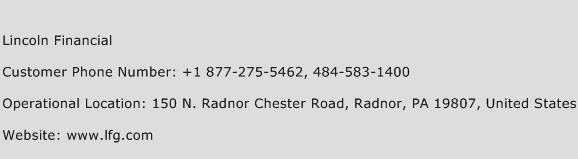 Lincoln Financial Contact Number Lincoln Financial Customer Service