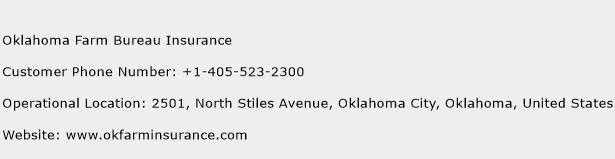 Oklahoma Farm Bureau Insurance Contact Number Oklahoma Farm Bureau
