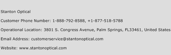 Stanton Optical Number Stanton Optical Customer Service Phone Number