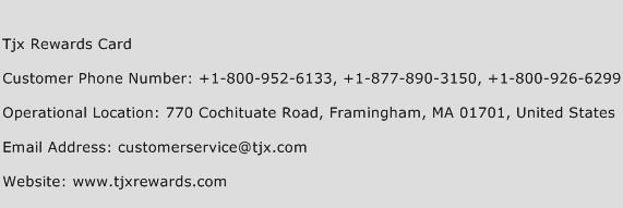 Tj Maxx Credit Card Customer Service Phone Number Login into your TJX