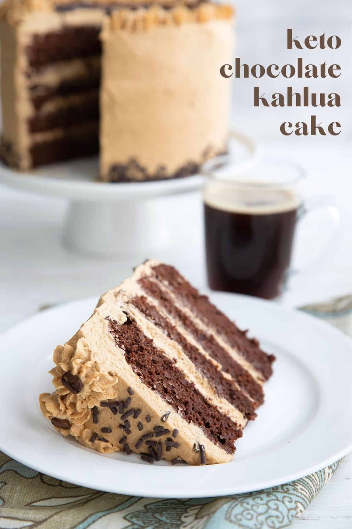 Keto Chocolate Kahlua Cake All Day I Dream About Food