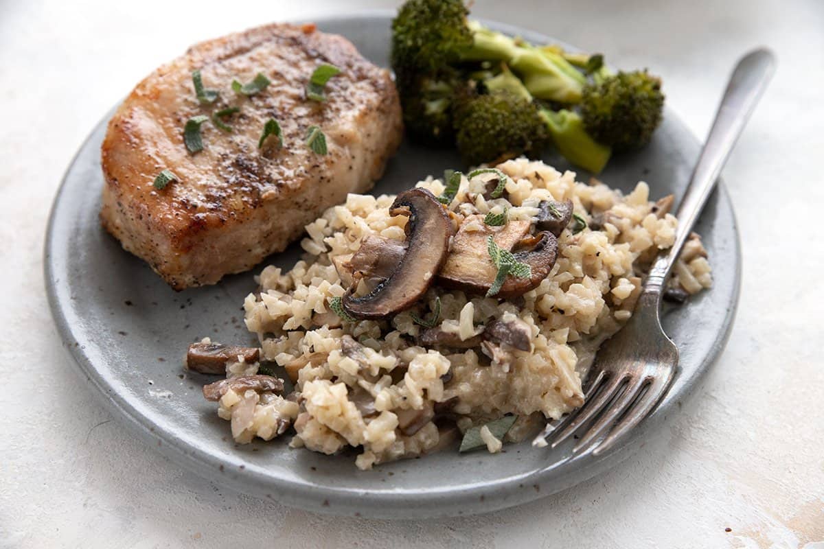 Keto Cauliflower Mushroom Risotto All Day I Dream About Food