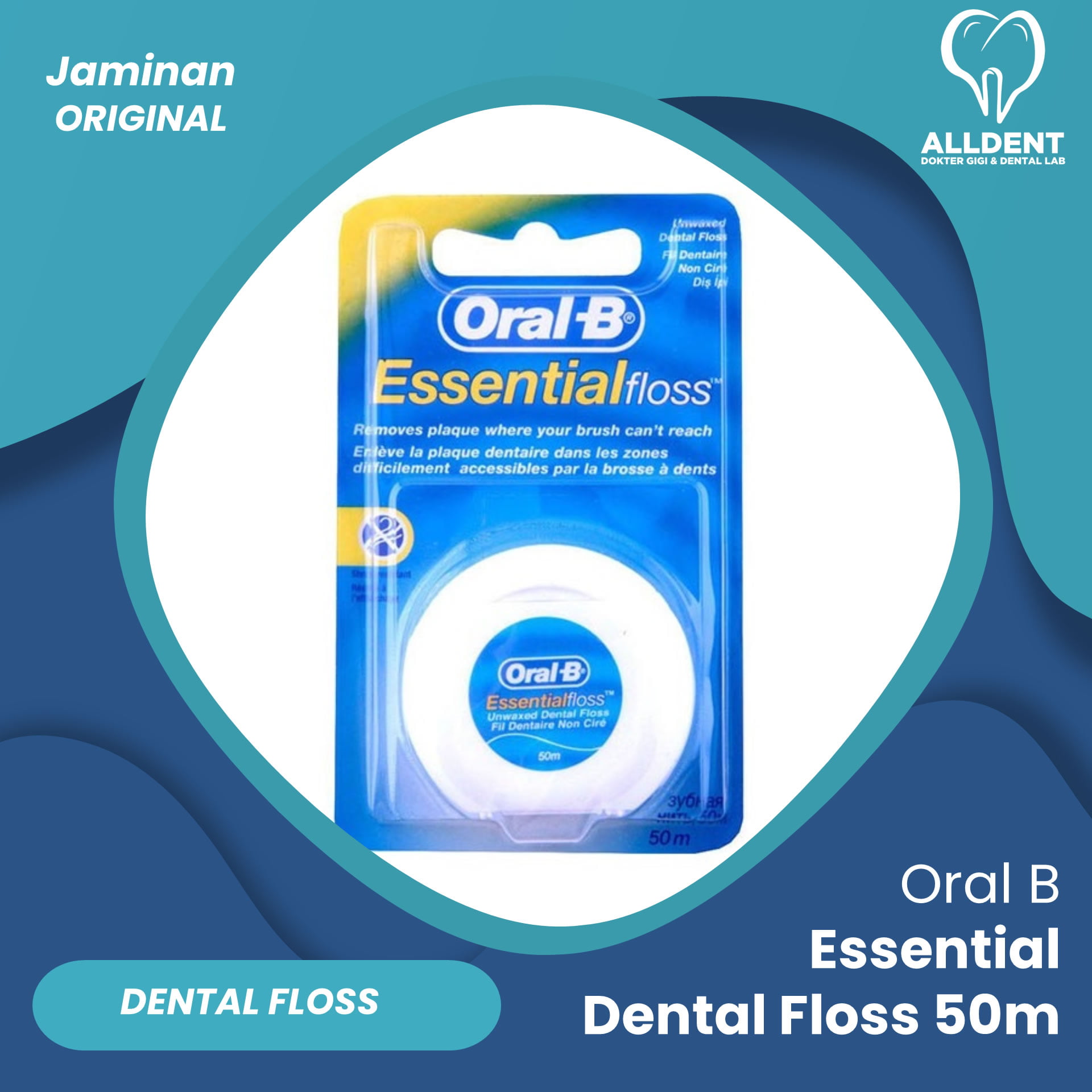 ORAL B Essential Dental Floss 50m • ALLDENT