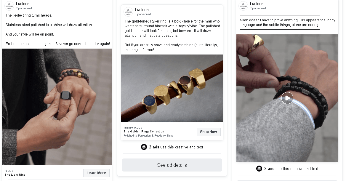 30 Men's Jewelry Brands Advertising Examples & Ideas in 2022