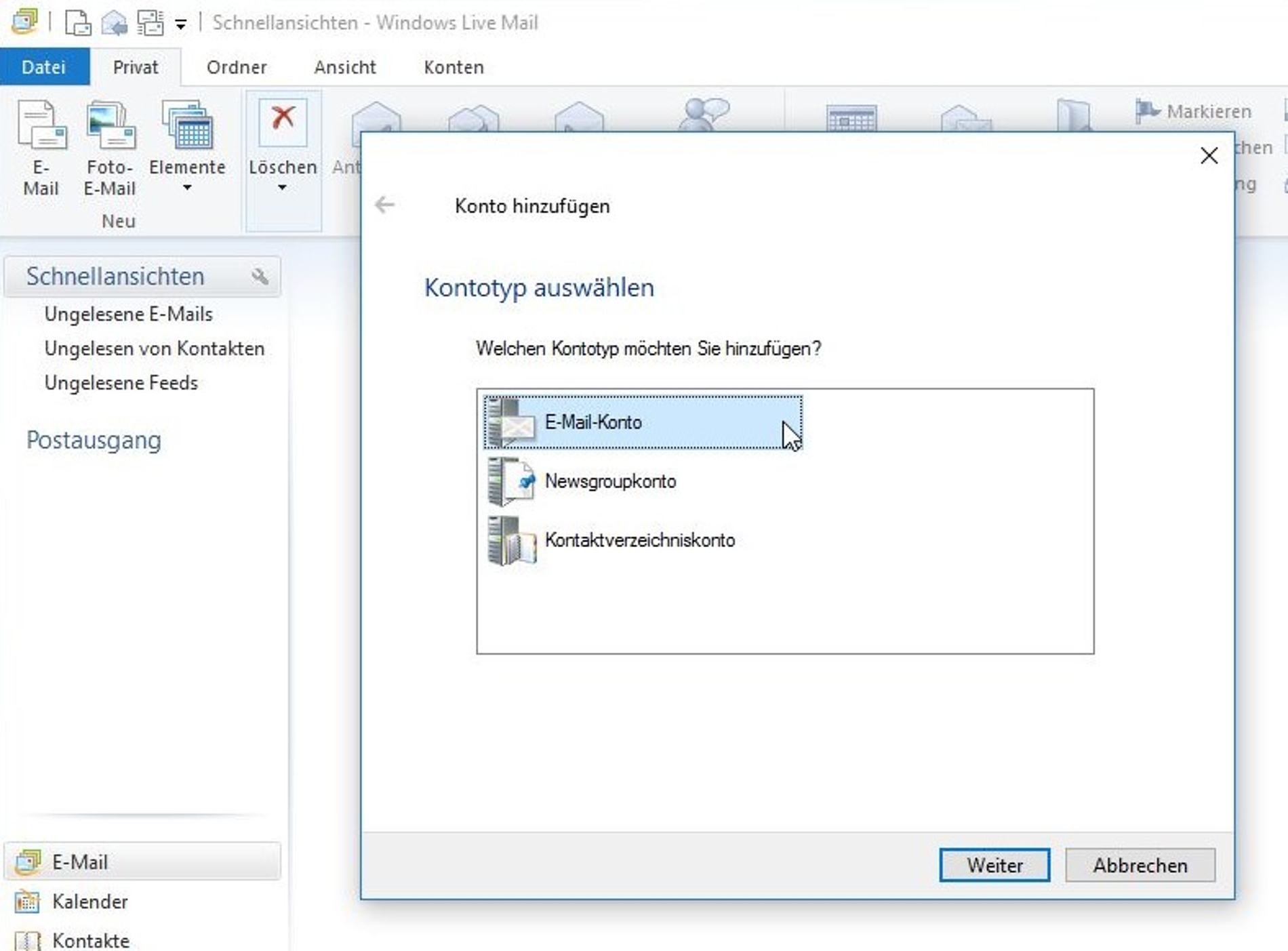 Windows Live Mail einrichten DetailAnleitung inkl. Screenshots