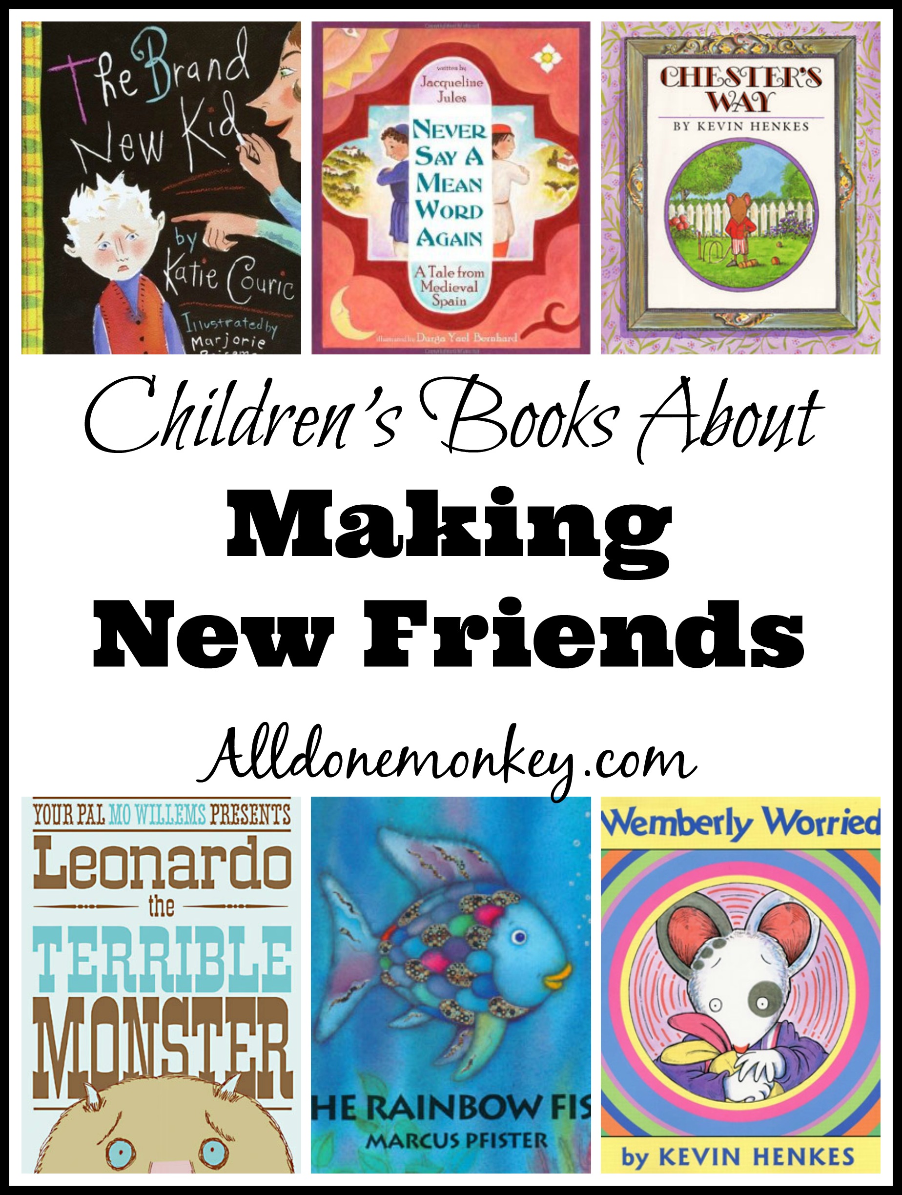 Back to School Children's Books About Making New Friends