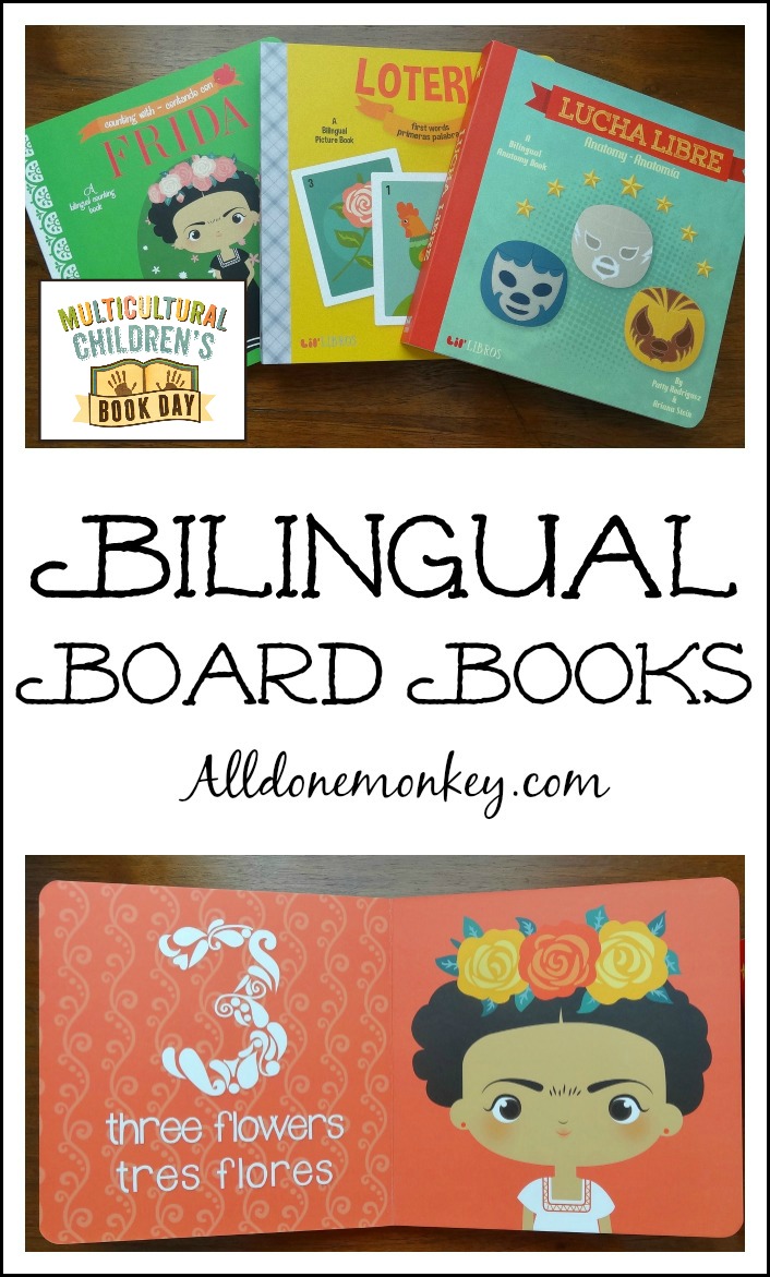 Bilingual Board Books {Multicultural Children's Book Day} All Done Monkey