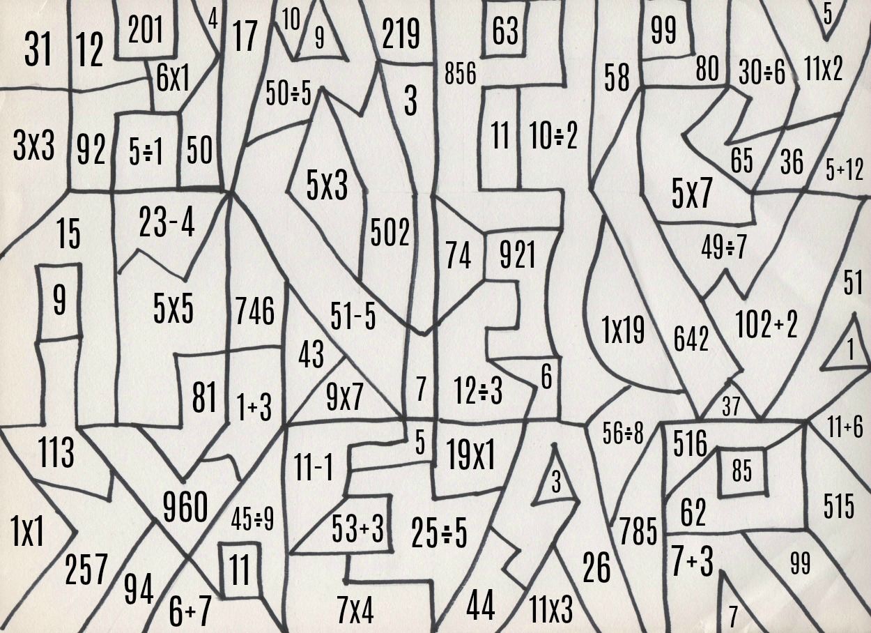 New Year's Math Puzzles for Winter Break Fun - All Done Monkey