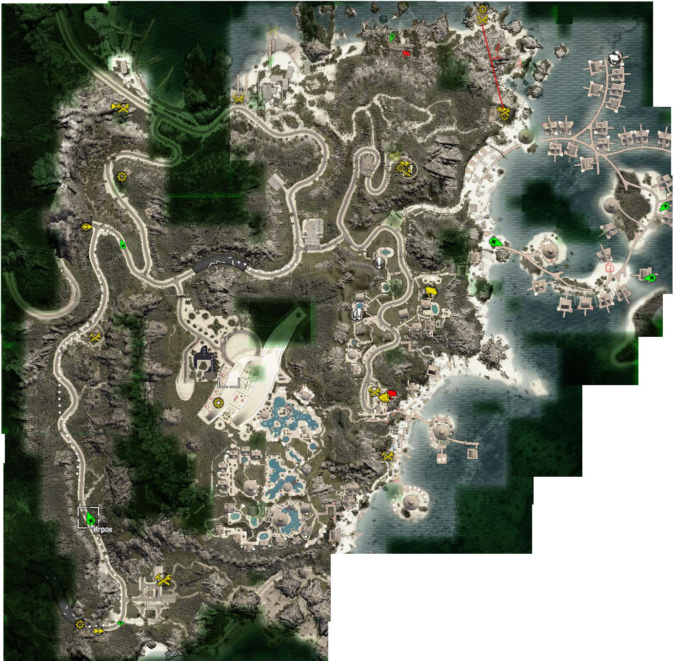 The Lost Island is such a beautiful map, but there is way too