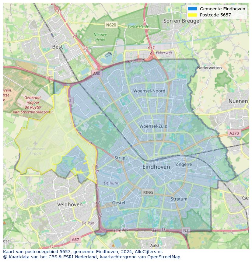 Postcode 5657: Adressen, Inwoners, Woningen En Meer! (Update 2022!) | Allecijfers.nl