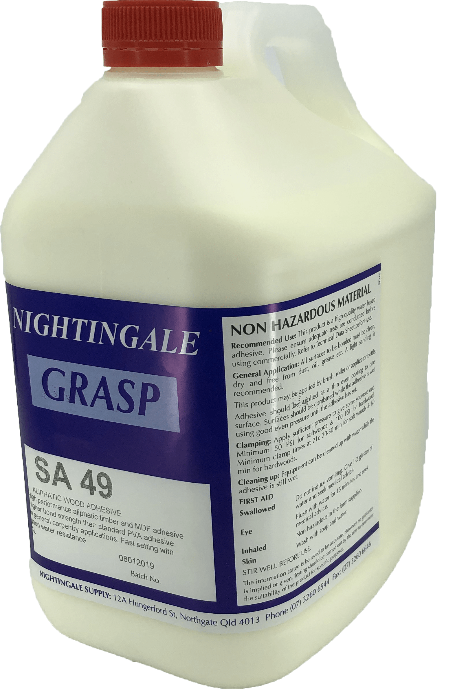 Grasp SA49 MDF & Timber Aliphatic Wood Glue Allegra