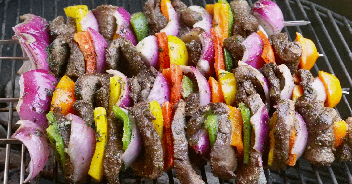 Deer Backstrap Kabobs Allegro Marinade