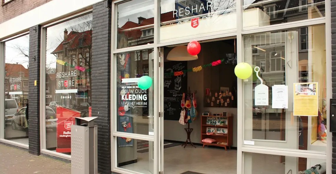 Kledingwinkel ReShare Store Groningen