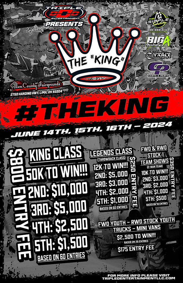 “King” of Ohio The Crown Jewel of Ohio’s Demolition Derby Allen