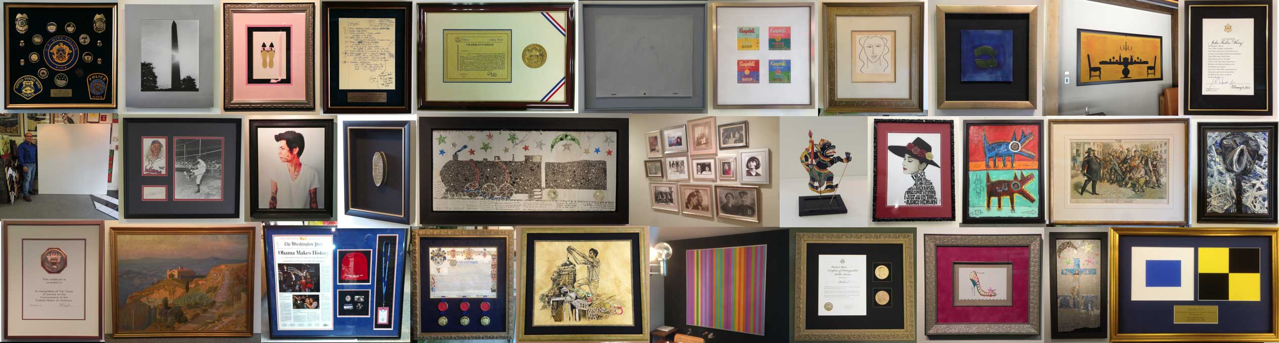 Poster Framing Melbourne