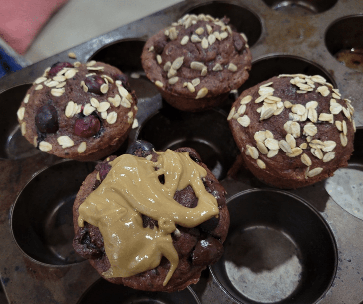 Banana Muffins and Nice Cream Allergic To Salad