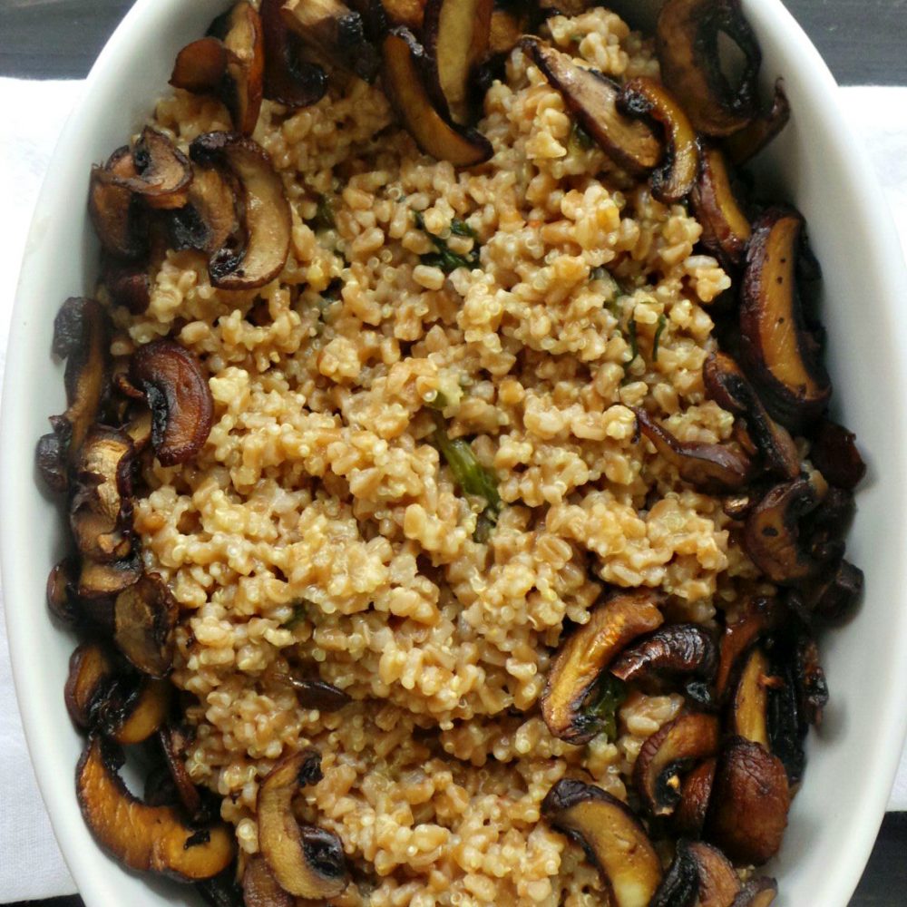 Creamy Farro Risotto Allergylicious