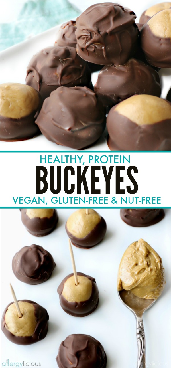 SunButter Buckeyes Vegan + Gluten free Allergylicious