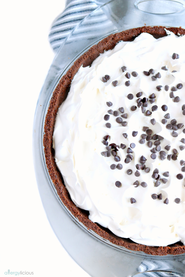 Vegan Chocolate Cream Pie with StepbyStep Video Allergylicious