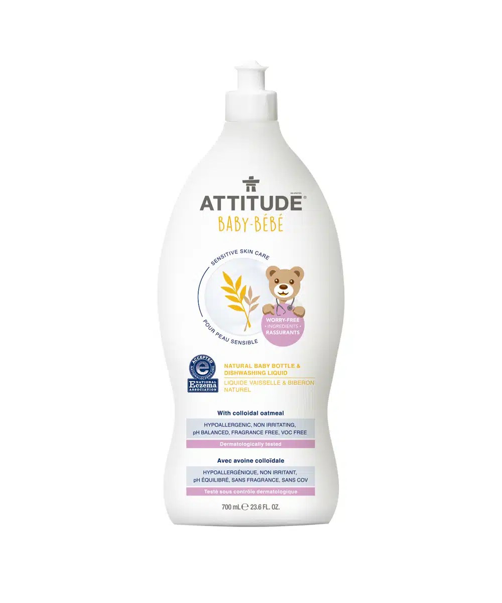 ATTITUDE Baby Bottle & Dishwashing Liquid (Eczema Solution&Fragrance