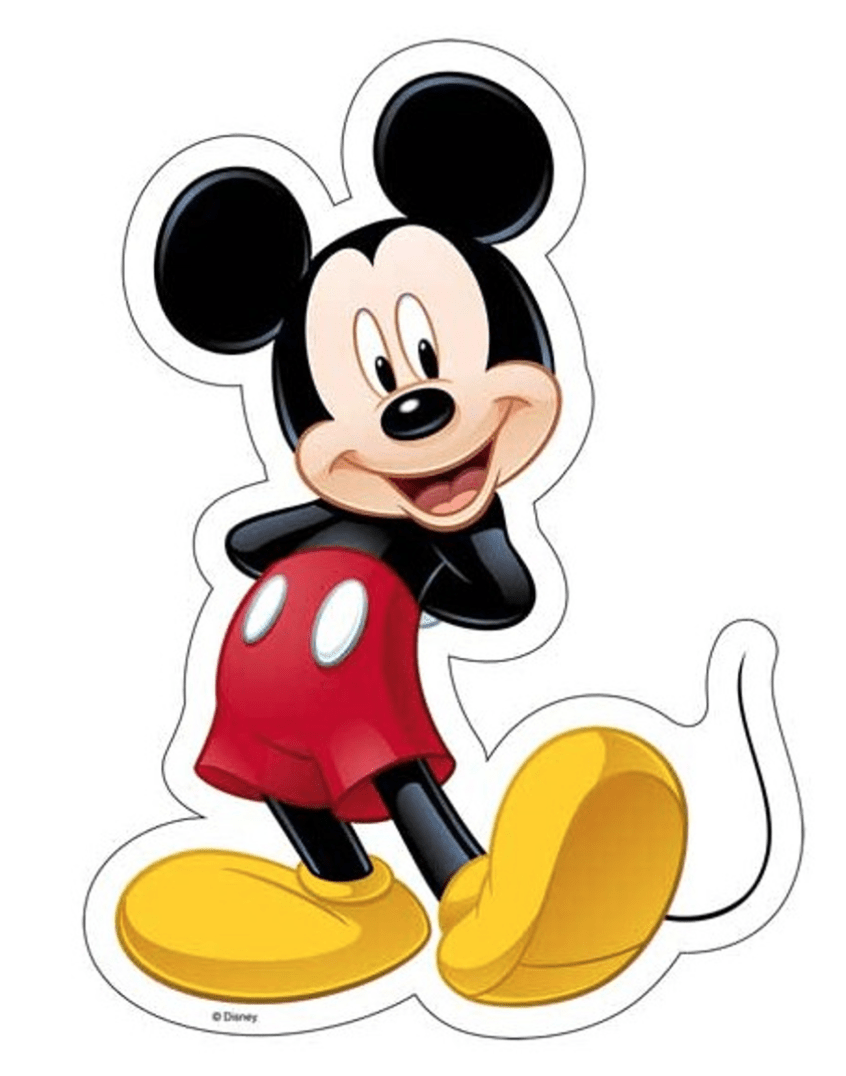 mickey mouse sukkerprint Alletiders Disney