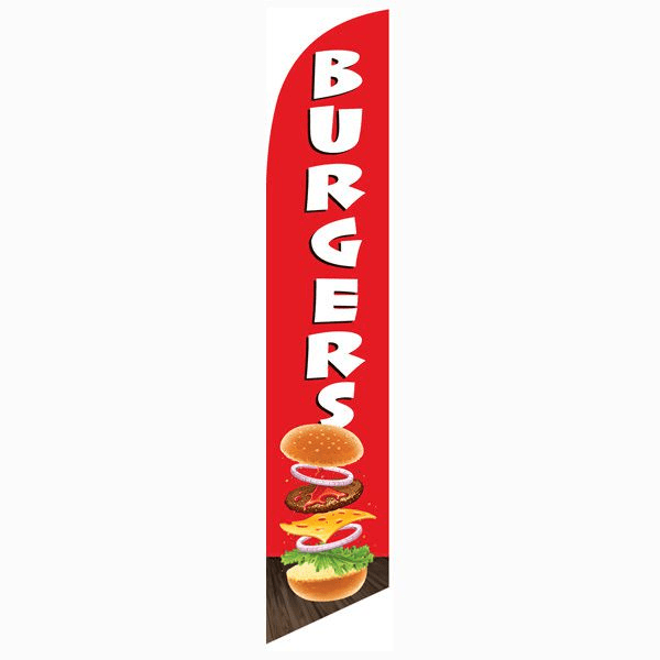 Restaurants & Food Feather Flags Kits Flags and Displays