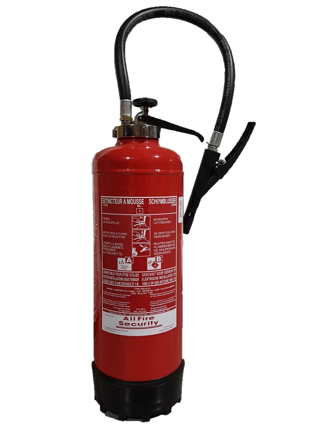 Schuimblussers - All Fire Security