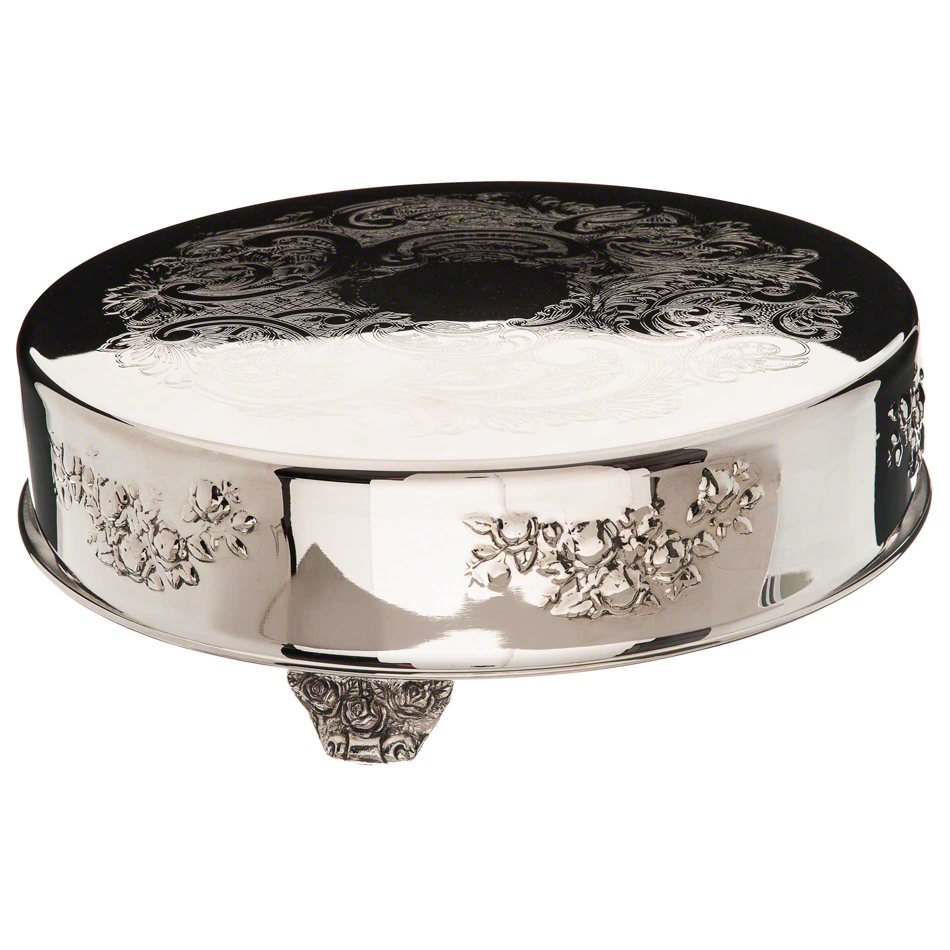 Round Cake Stand. BOLATU Cake Stands Set，6 Pcs Metal Round Cake Stands