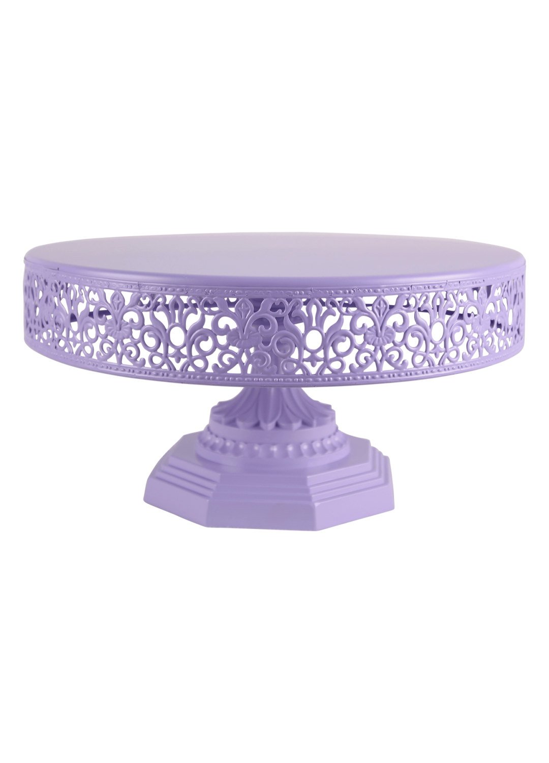 Purple Cake Stand. 3 Pieces Cake Stand Set Purple Metal Cupcake Dessert