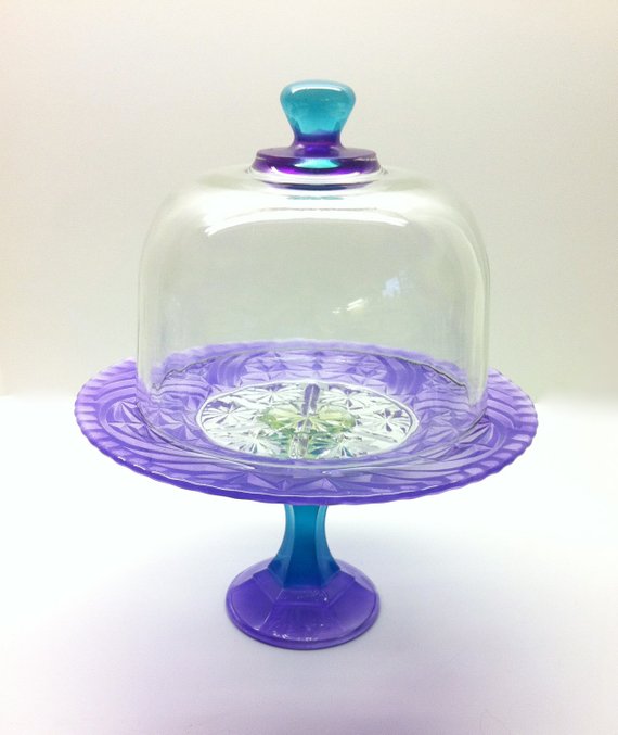 Cupcake Stand With Cover. Nordic Ware Dessert Stand with Lid, 10inch