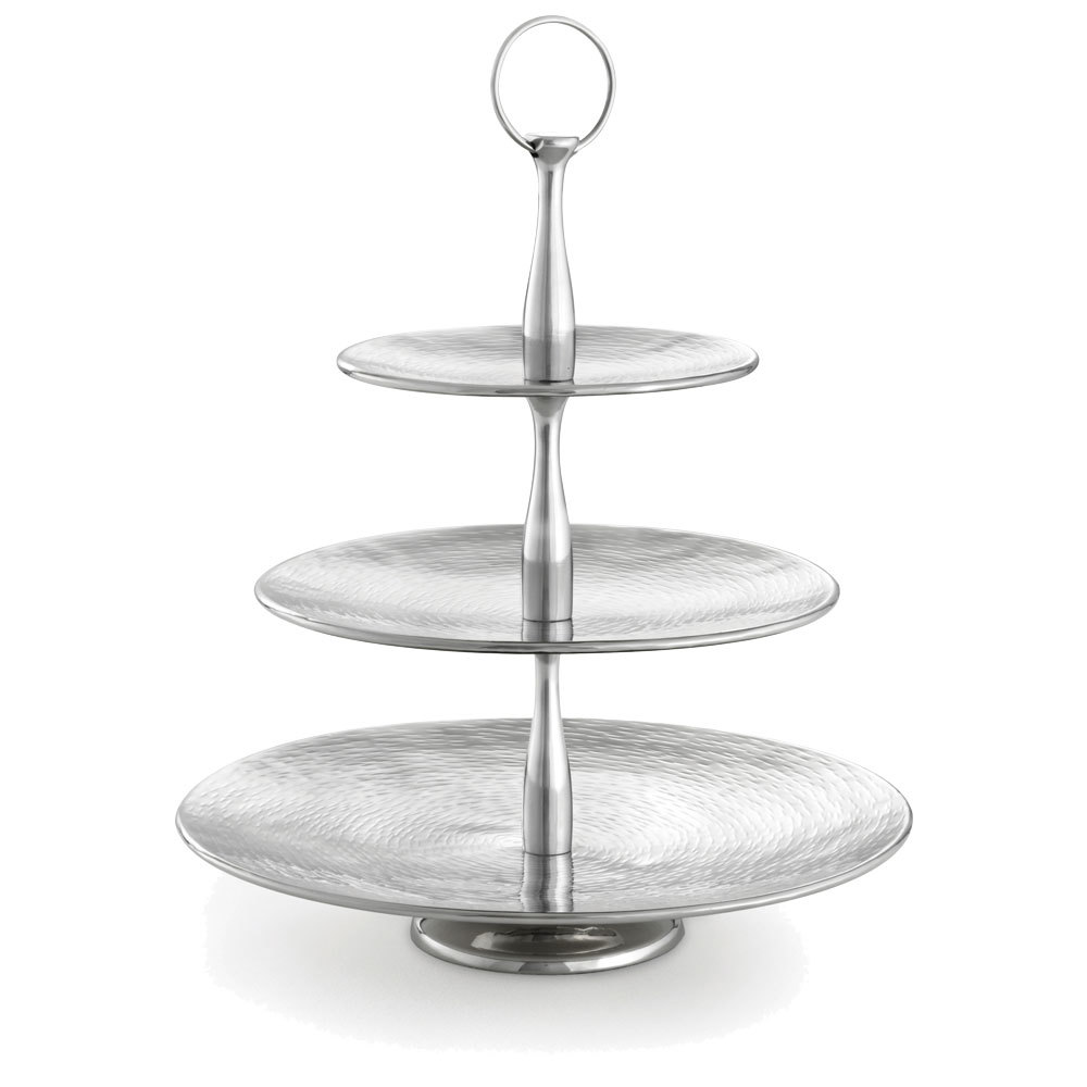 Tiered Platter Stand. Mfacoy 3 Tier Serving Tray Set, 12" Tiered