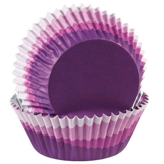 Greaseproof Cupcake Liners. Caperci Standard White Cupcake Liners 500