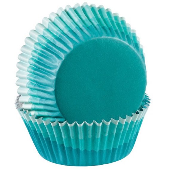 Greaseproof Cupcake Liners. Caperci Standard White Cupcake Liners 500