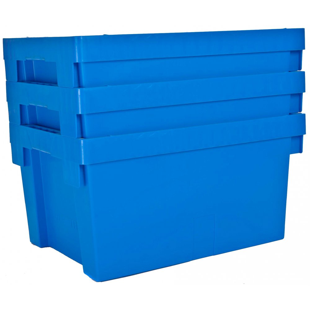 Heavy Duty Plastic Boxes. IRIS USA 12 Gallon Lockable Storage Bins with