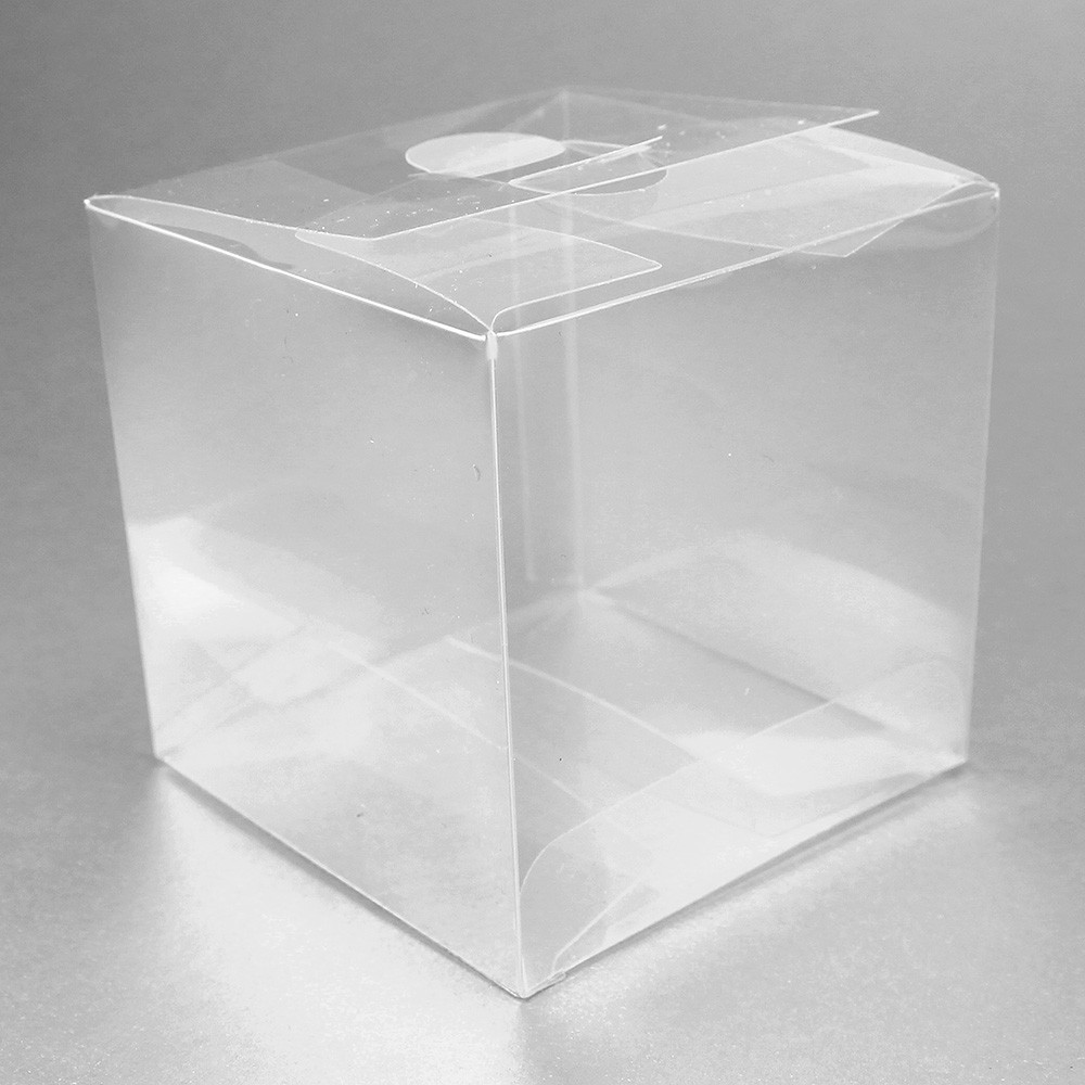 Plastic Clear Boxes. XPART 30 PCS Clear Favor Boxes,4 x 4 x 4 inch Plastic Clear Gift Boxes for