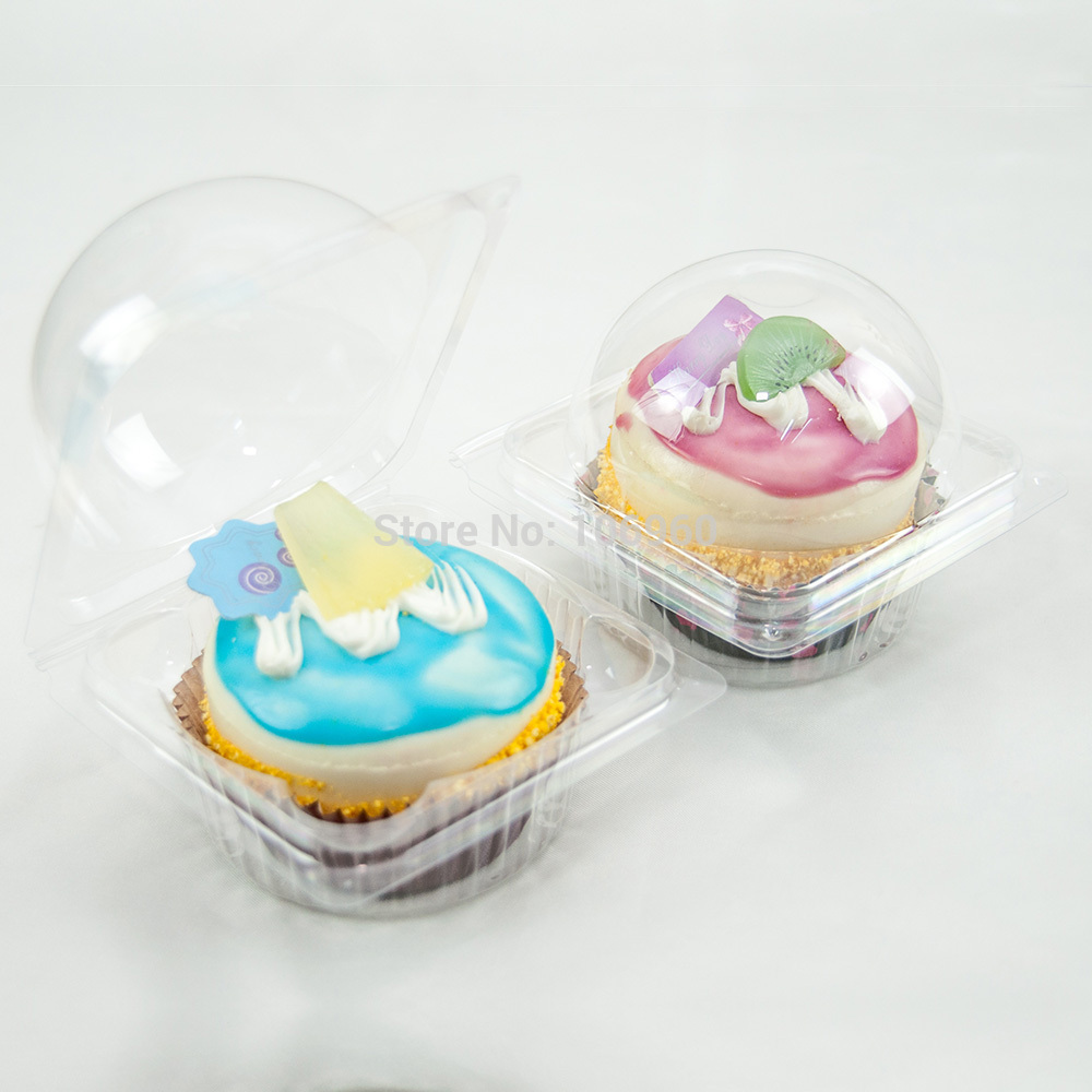 Cheap Cupcake Containers. VGOODALL 6PCS White Cupcake Container 12
