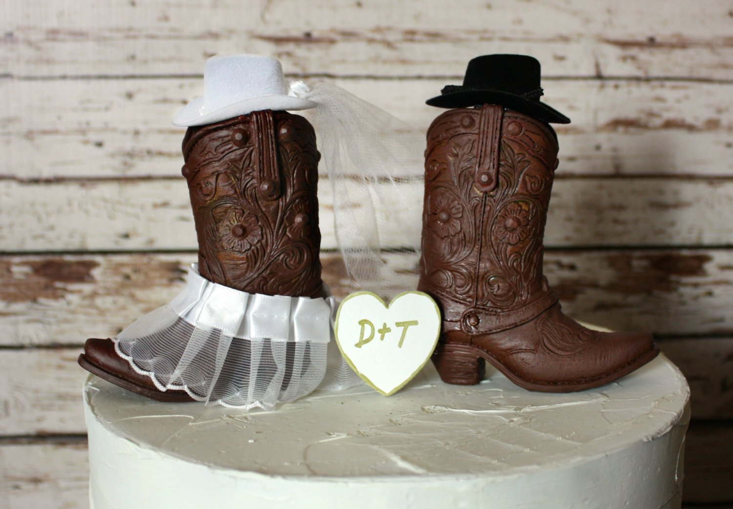 Cowboy Cake Toppers. GOGOPARTY Cowboy Happy Birthday Cake Topper