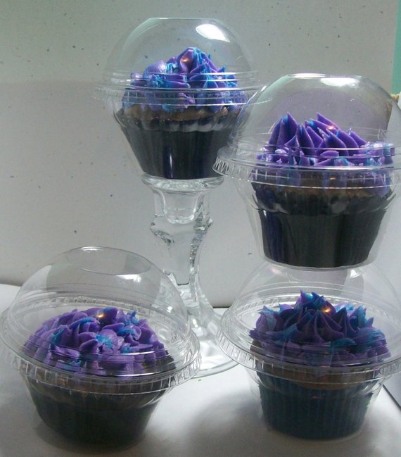 Clear Cupcake Holders. Stock Your Home Individual Plastic Cupcake