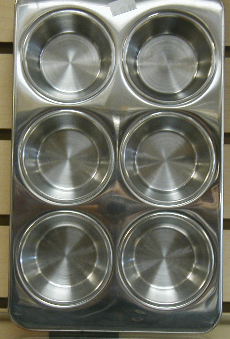 Stainless Steel Muffin Pan. P&P CHEF Muffin Pan Cupcake Baking Pan, 12