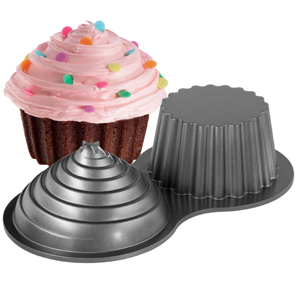 Giant Cupcake Cake Pan. Tosnail Nonstick Giant Cupcake Pan, Jumbo