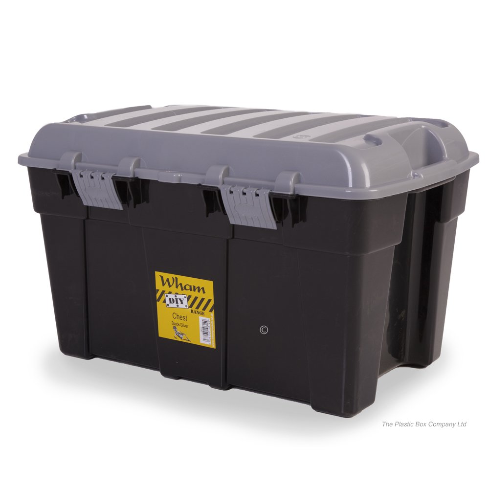 Plastic Storage Trunk. Plano Storage Trunk 108 Quart w/ Wheels (1919