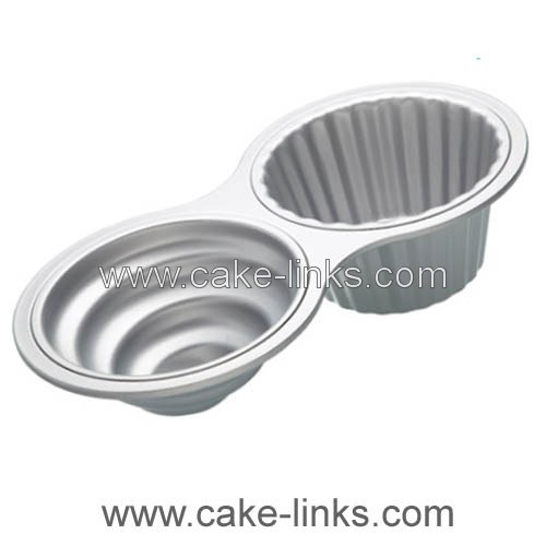 Jumbo Muffin Tin. G & S Metal Products Company OvenStuff NonStick 6