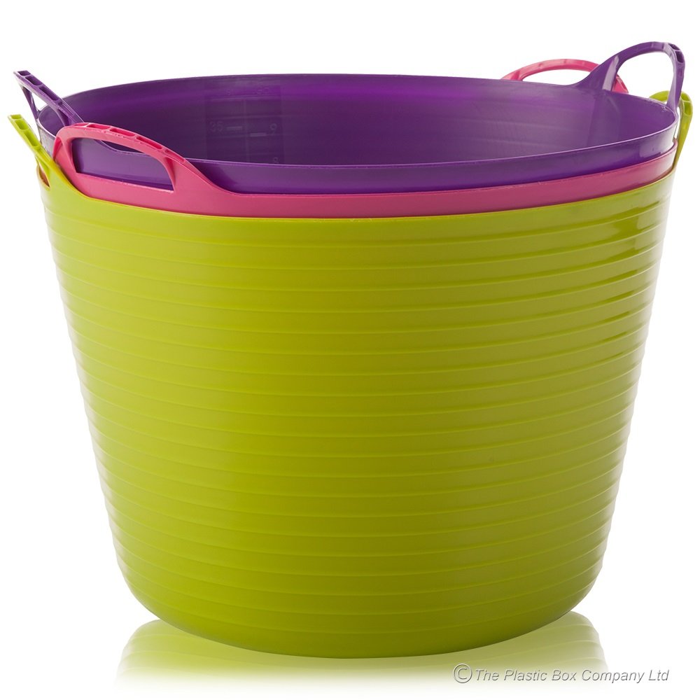 Large Plastic Storage Tubs. IRIS USA 53 Quart Stackable Plastic Storage