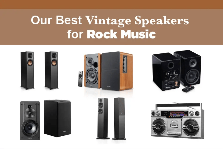 Our 6 Best Vintage Speakers for Rock Music All For Turntables