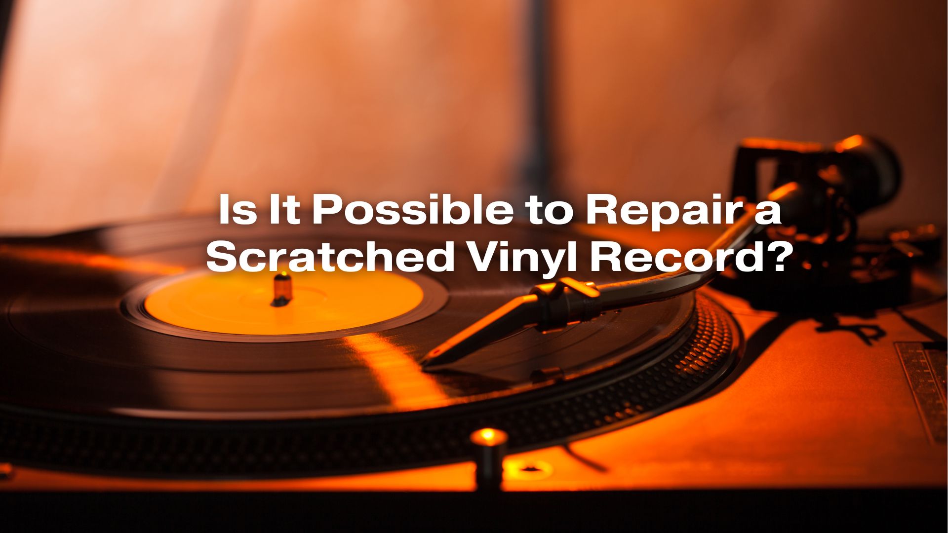 Is It Possible to Repair a Scratched Vinyl Record? All For Turntables