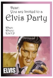 Free Elvis Party Invitations - All Free Invitations