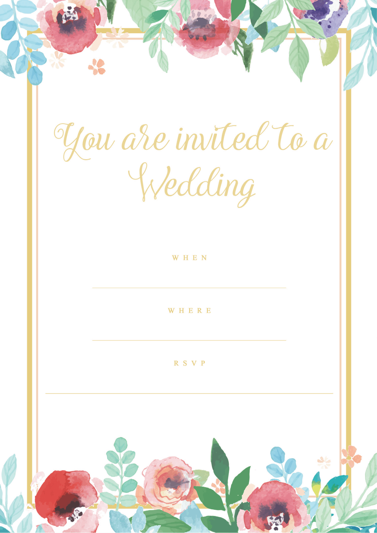 All Free Invitations | Free Printable Invites for all Occasions