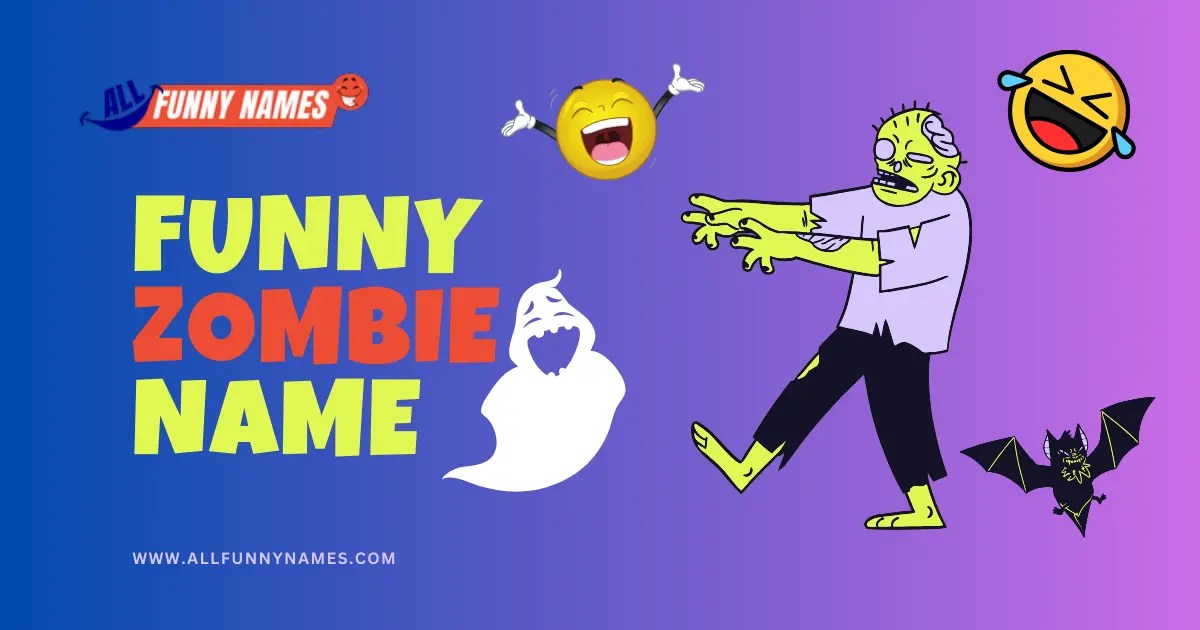 300+ Catchy Funny Zombie Names (For Your Undead Friend)