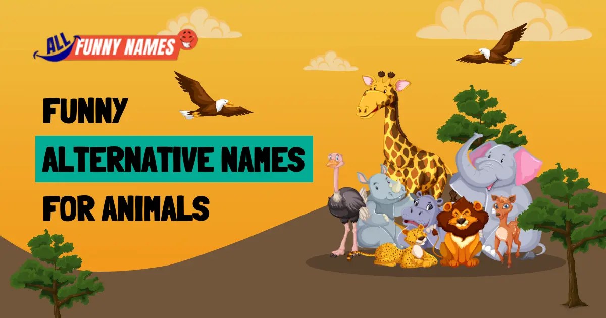 Funny Alternative Names for Animals Zoonique Collection